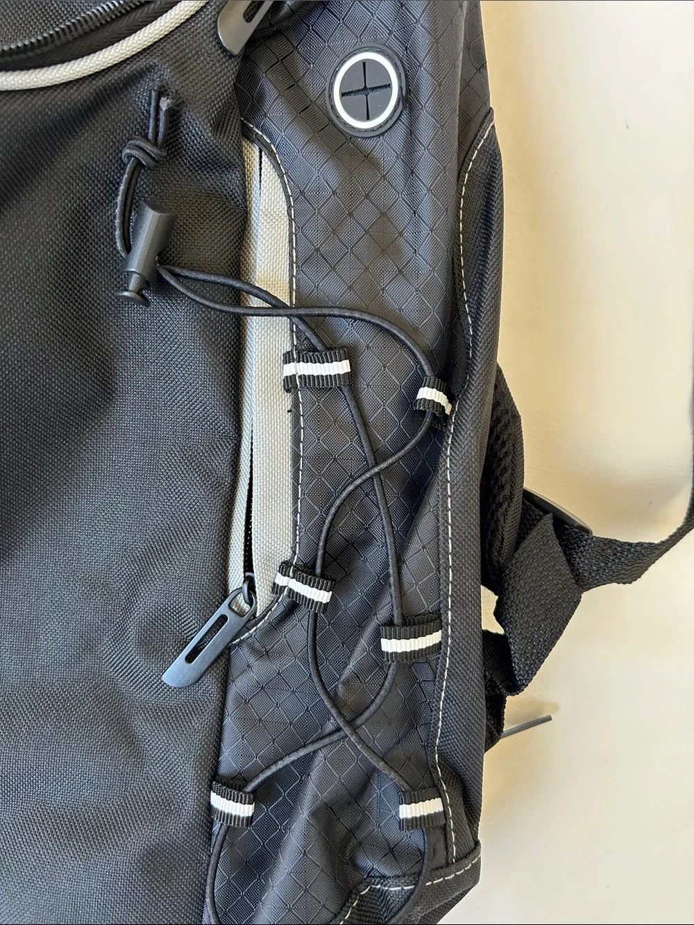 Leeds CheckMate Laptop Backpack with Bull Logo